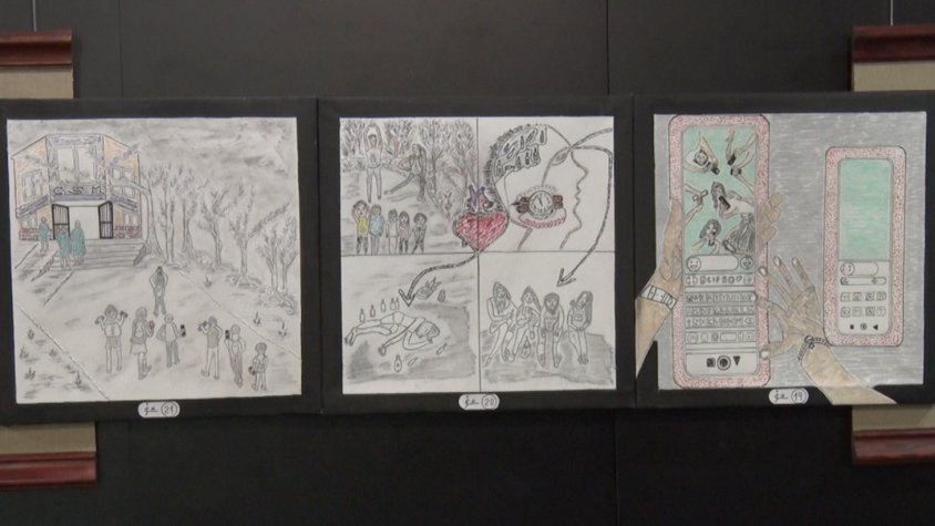 Exposició de Joan Canudes a la Biblioteca Lambert Mata de Ripoll