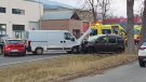 Tres vehicles implicats en un accident a la carretera N-260 de Campdevànol