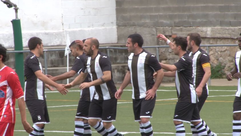 Els santjoanins van guanyar al Caldes (4 a 0), però el triomf no va ser suficient per seguir un any més a Segona