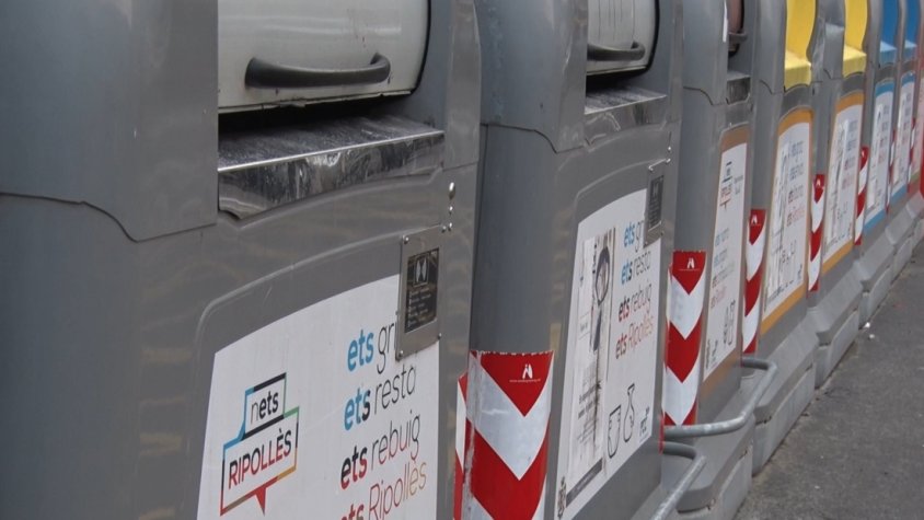 Contenidors xipats a Ribes de Freser