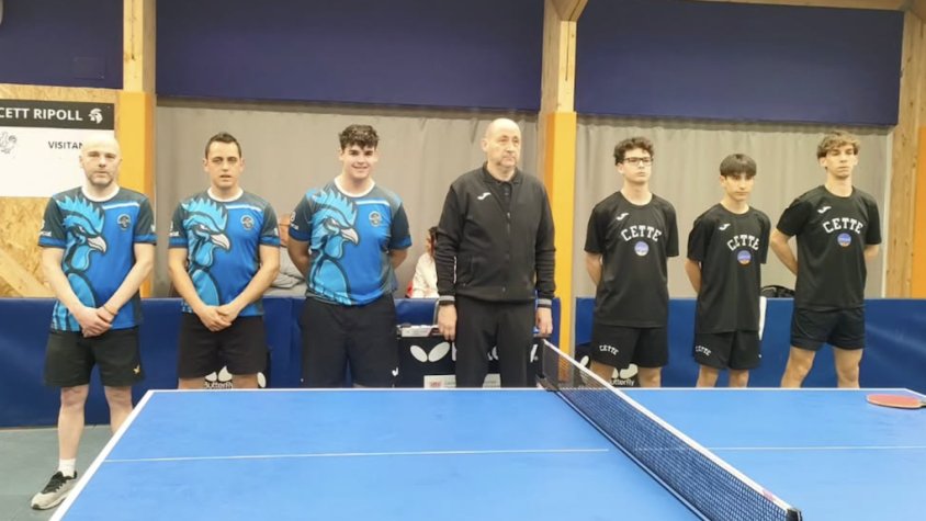 Victòria del CTT Ripoll contra l'Esparreguera (5-1)