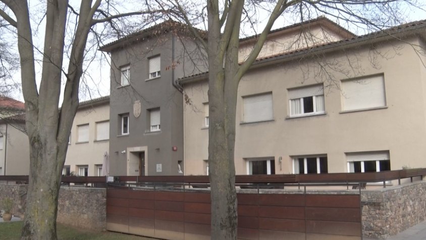 Façana de la residència de la Fundació EMMA