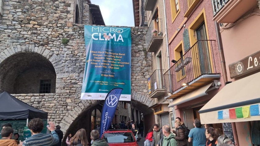 Presentació de la nova edició del festival Microclima a Camprodon I Jordi Amarita