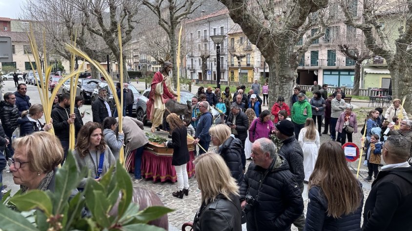 Processó del Burriquet a Camprodon I Karolina Ríos