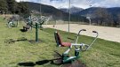 Campelles compta amb un parc biosaludable a la zona esportiva