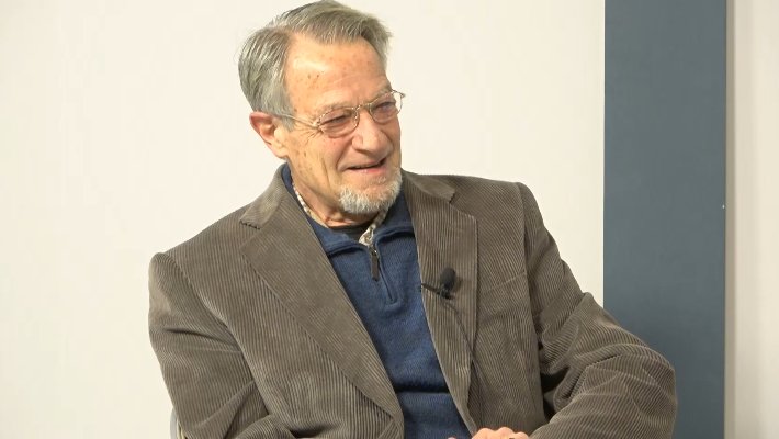 Modest Moreno en l'entrevista del programa Ita Vita de Televisió del Ripollès