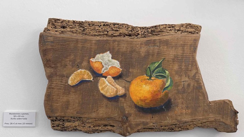 Pintures sobre fusta amb 300 anys d'història