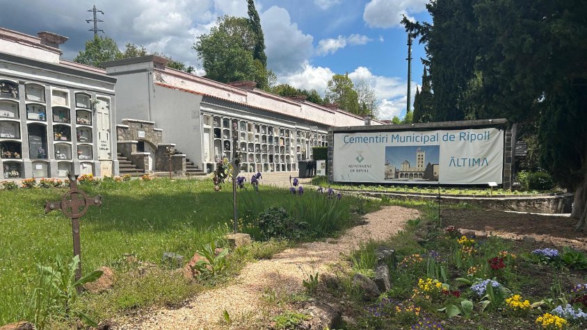 El cementiri de Ripoll, finalista al premi Enalta a millor projecte mediambiental