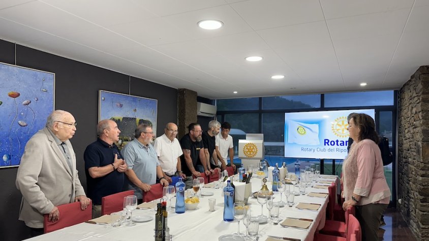 La notícia ha sorgit de l'última reunió del Rotary Club del Ripollès