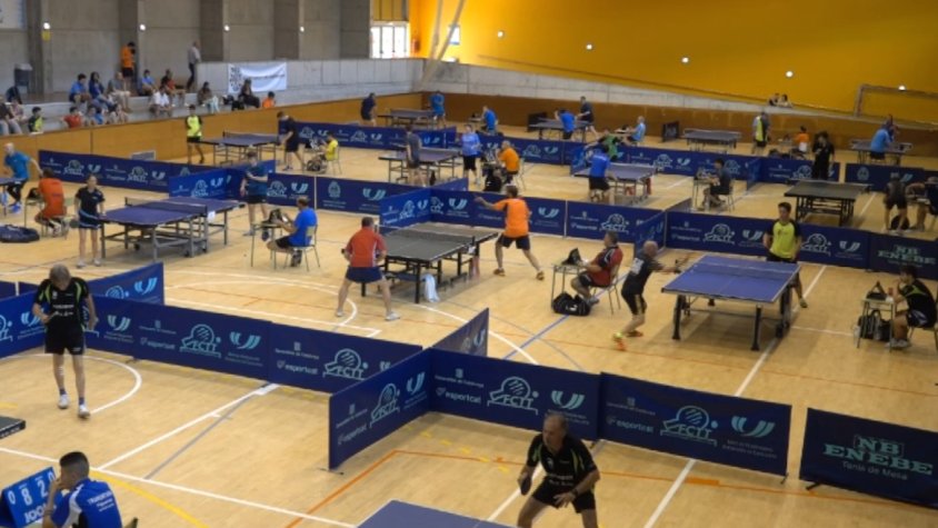 Aspecte del Pavelló Llandrius durant la disputa de l'Open