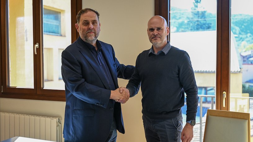 Oriol Junqueras participa a Llanars en una trobada de "polítics a casa nostra"