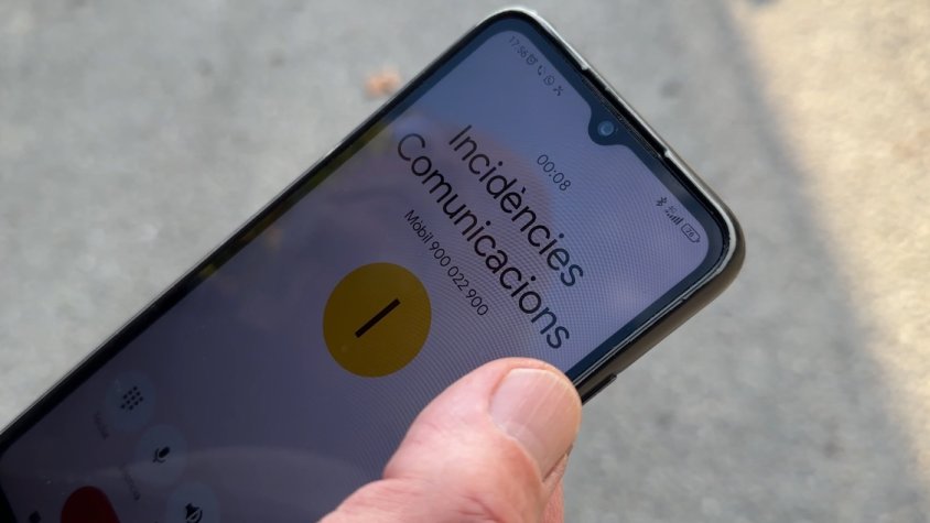 Gombrèn, sense cobertura de telefonia de Movistar