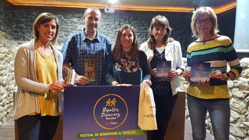 Presentació del Ripollès Discovery Walking, aquest divendres al matí