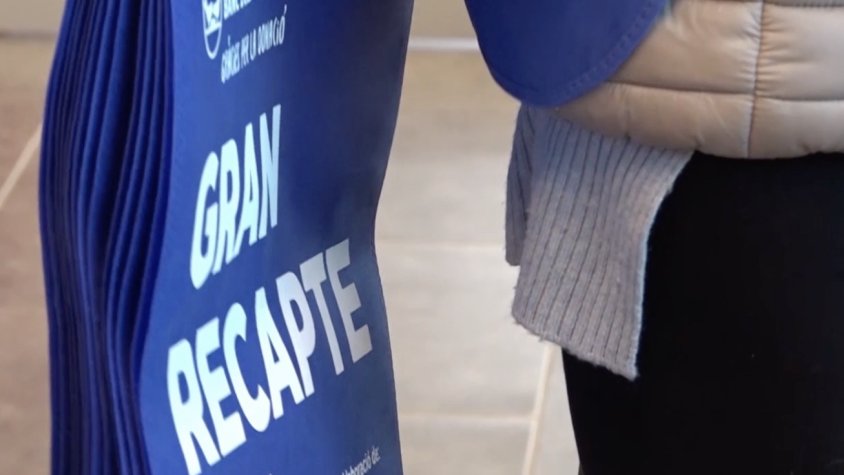El Gran Recapte suposa el 25% dels aliments que es distribueixen a la província en un any