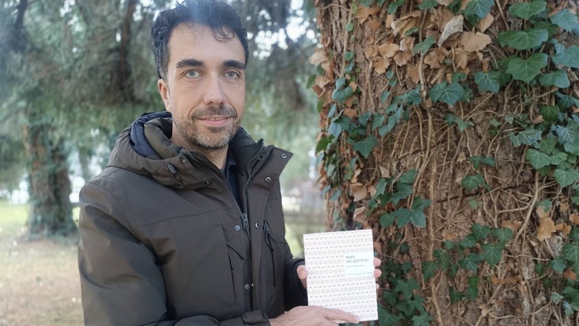 Dani Vilaseca premiat pel poemari "Mapa del que plou"