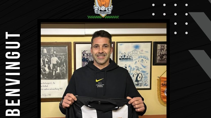 Albert Bassols, amb la samarreta del seu nou club