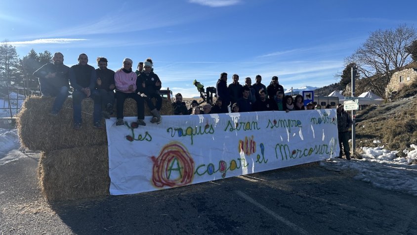 La pagesia mobilitzada al Coll d'Ares