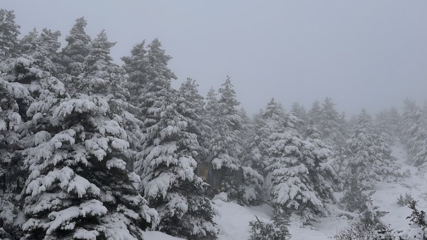 La nevada ha fet efectes a diferents racons de la comarca