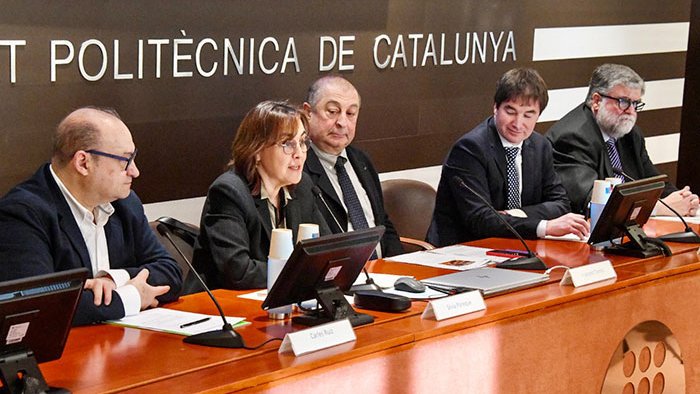 La roda de premsa en la qual es presentava el projecte