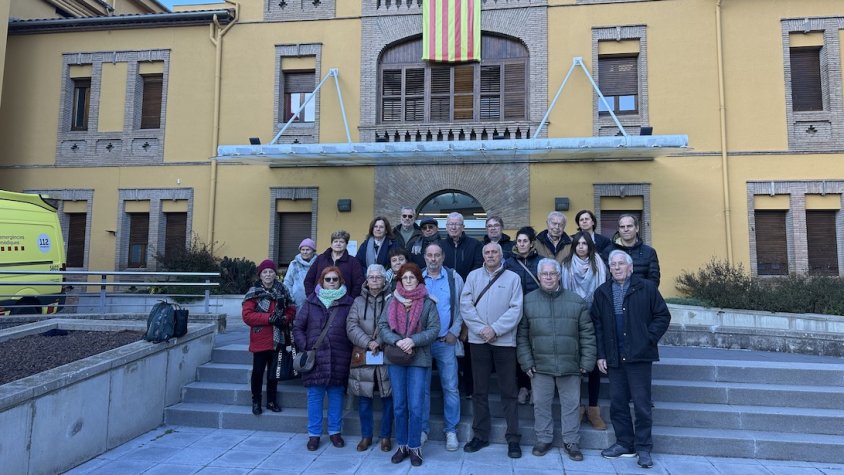 Representants de les diverses entitats signants