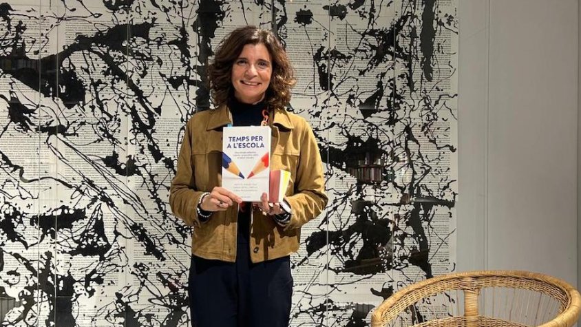 Montse Jiménez, amb el seu nou llibre