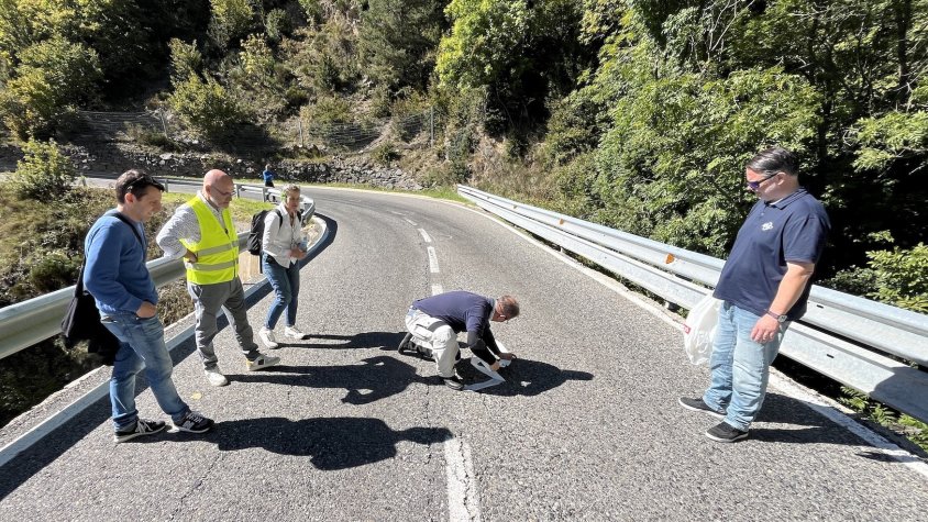 La prova pilot de Trànsit a la Collada de Toses suscita interès d'altres administracions