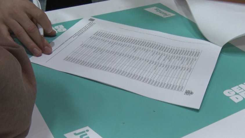 El document que acredita el termini de les obres a la nau del pla
