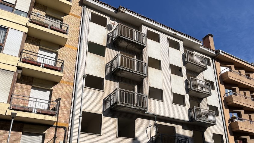 L'edifici de l'antiga caserna de la Guàrdia Civil