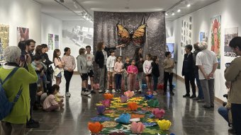 L'escola Salesians de Ripoll inaugura l'exposició 'ARTistes del canvi'