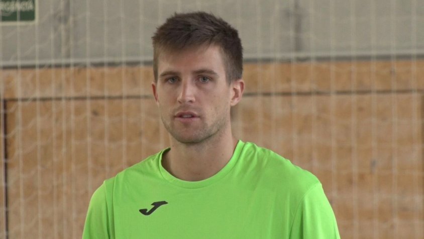 Xavi Rabaseda, durant el seu campus a Ripoll