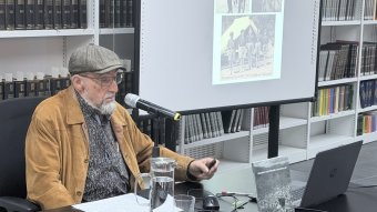Eudald Fajula presenta «Records i compromís d'un Ripollès»