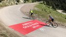 Les corbes de Vallter, marcades amb les principals voltes ciclistes