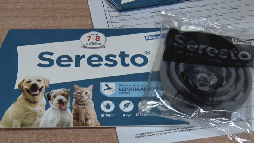 Un dels productes que protegeix els animals dels paràsits