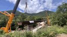 El nou pont del Carbur de Sant Pau de Segúries agafa forma