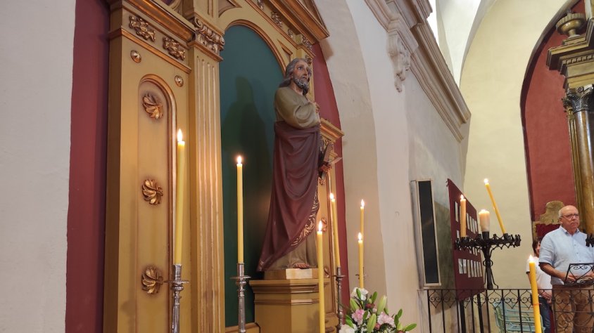 L'altar dedicat a Sant Marc