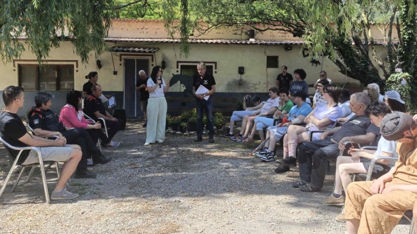 Festa final del curs d'hipoteràpia a Campdevànol