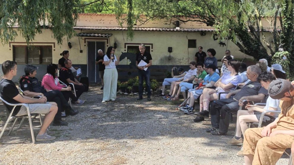 Festa final del curs d'hipoteràpia a Campdevànol