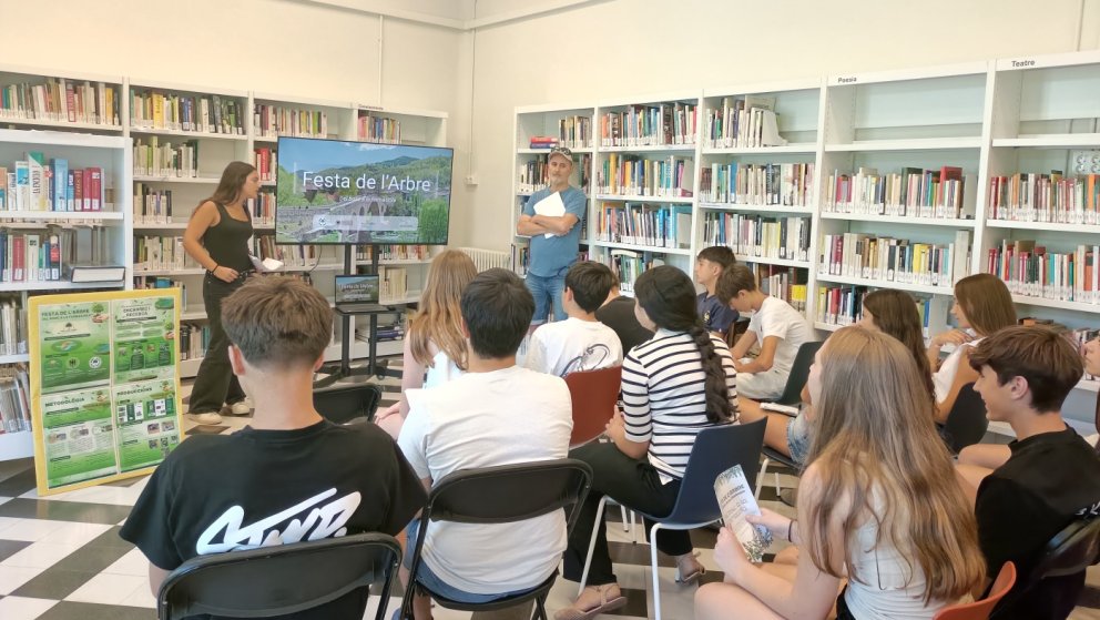 La Festa de l’Arbre es reinventa amb un projecte sobre plantes medicinals
