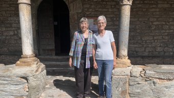 Voluntariat per obrir les portes de l'església de Sant Jaume de Queralbs