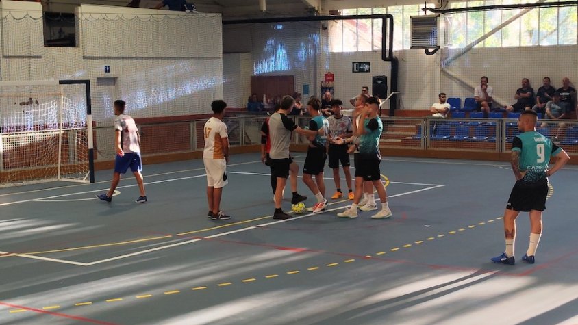 Un dels últims partits del Torneig de Ribes