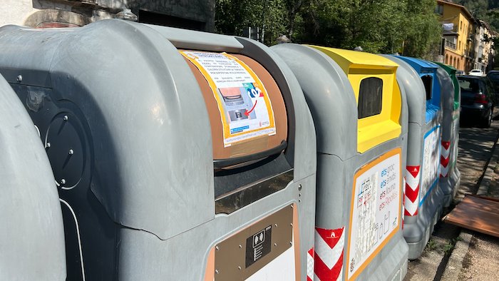 Ribes de Freser activa els xips dels contenidors d'orgànica