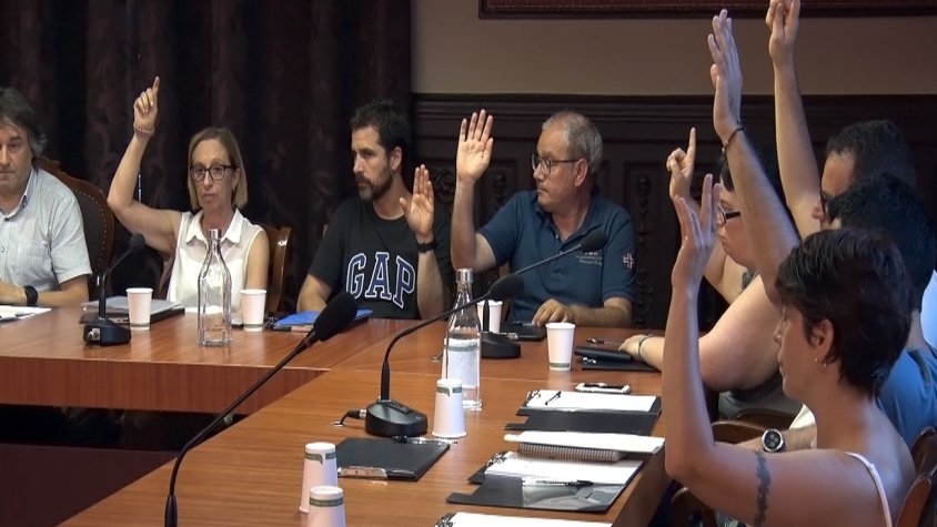 Tots els grups van donar suport a la moció