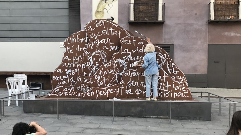 Acció artística aquest dimarts a Ripoll